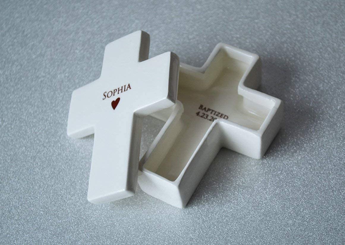 Custom orders welcomed for baptism or communion gifts