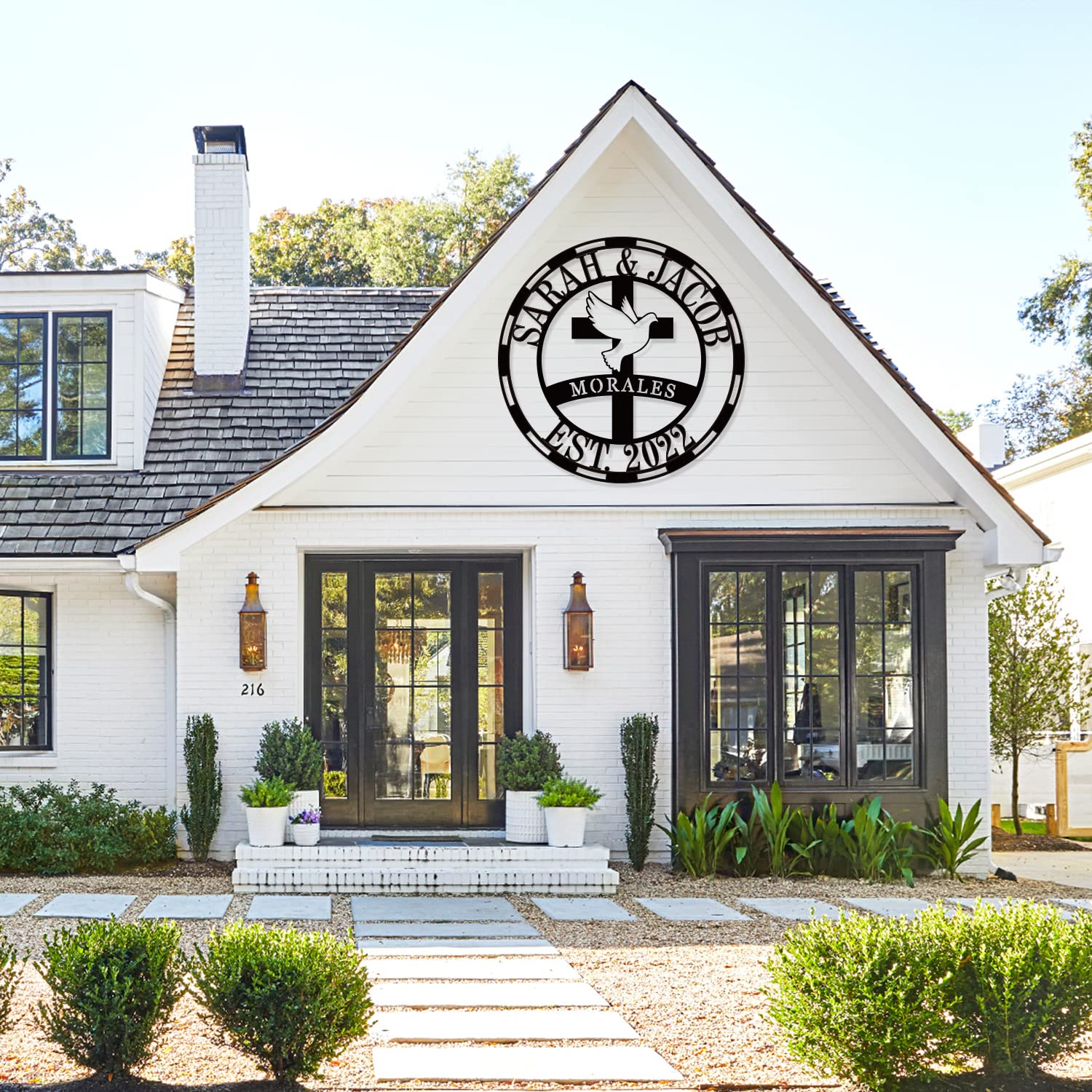 Baptism Cross keepsake wall sign