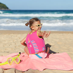 Bright color options Yellow Pink Blue Green for visibility in water
