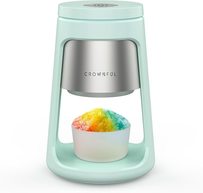 CROWNFUL shaved ice machine front view