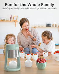 CROWNFUL snow cone machine with two ice cups