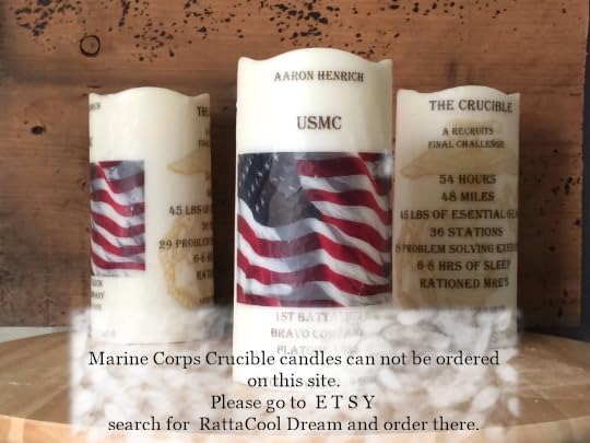 Crucible Candle Final Boot Camp EGA Marine Corps personalized image 3x8