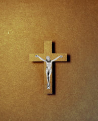 Silver-Tone Metal Corpus ready to attach to cross (cross not included)