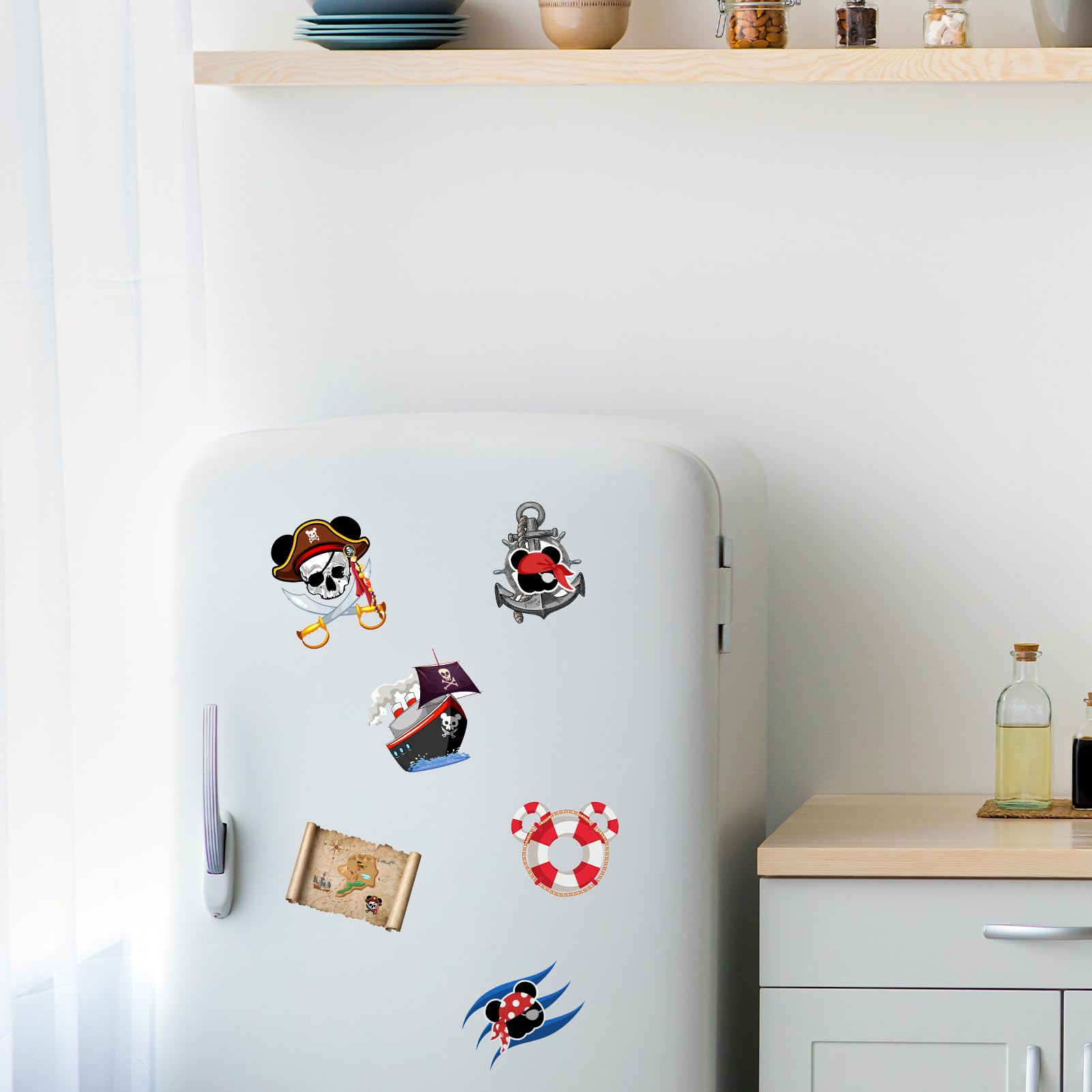 Reusable durable magnets with clear printing by JieyueJewelry