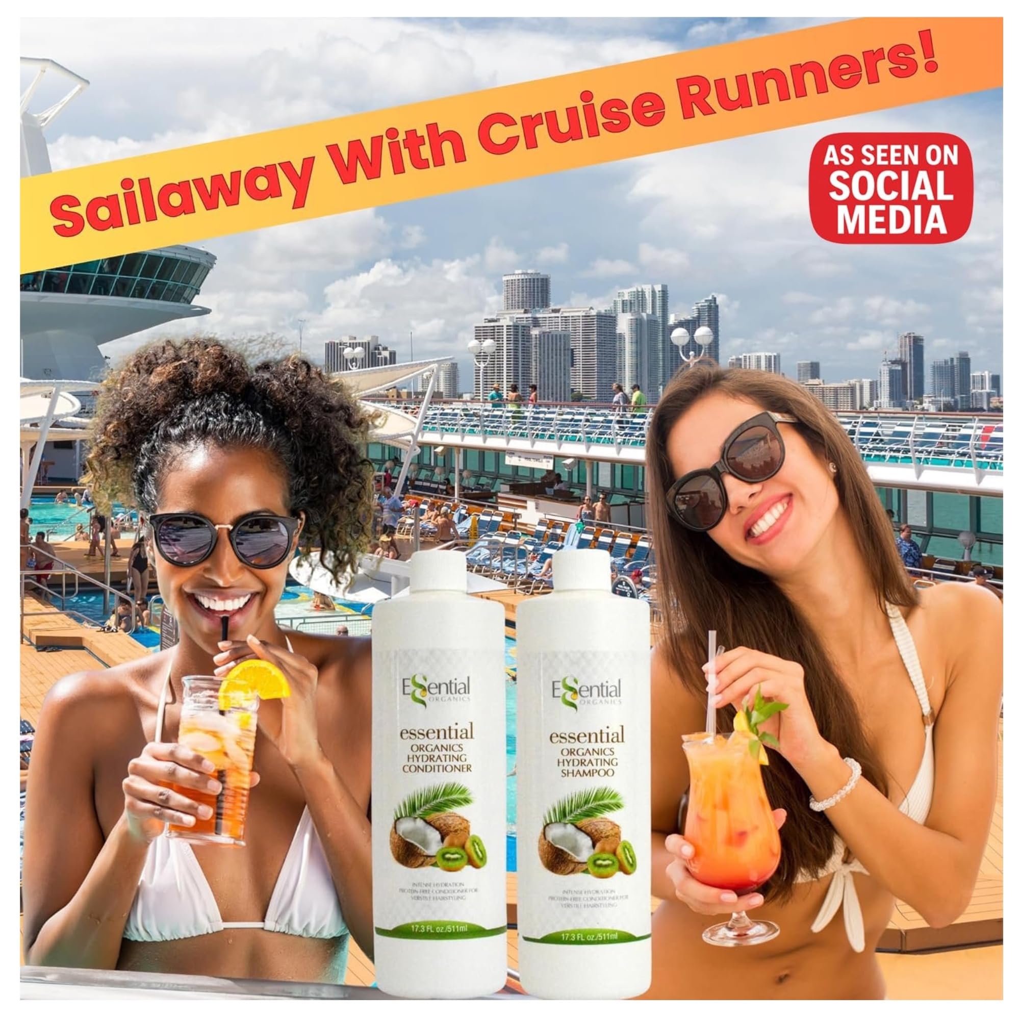 Tamper-proof seals for Cruise Runners hidden liquor flasks kit