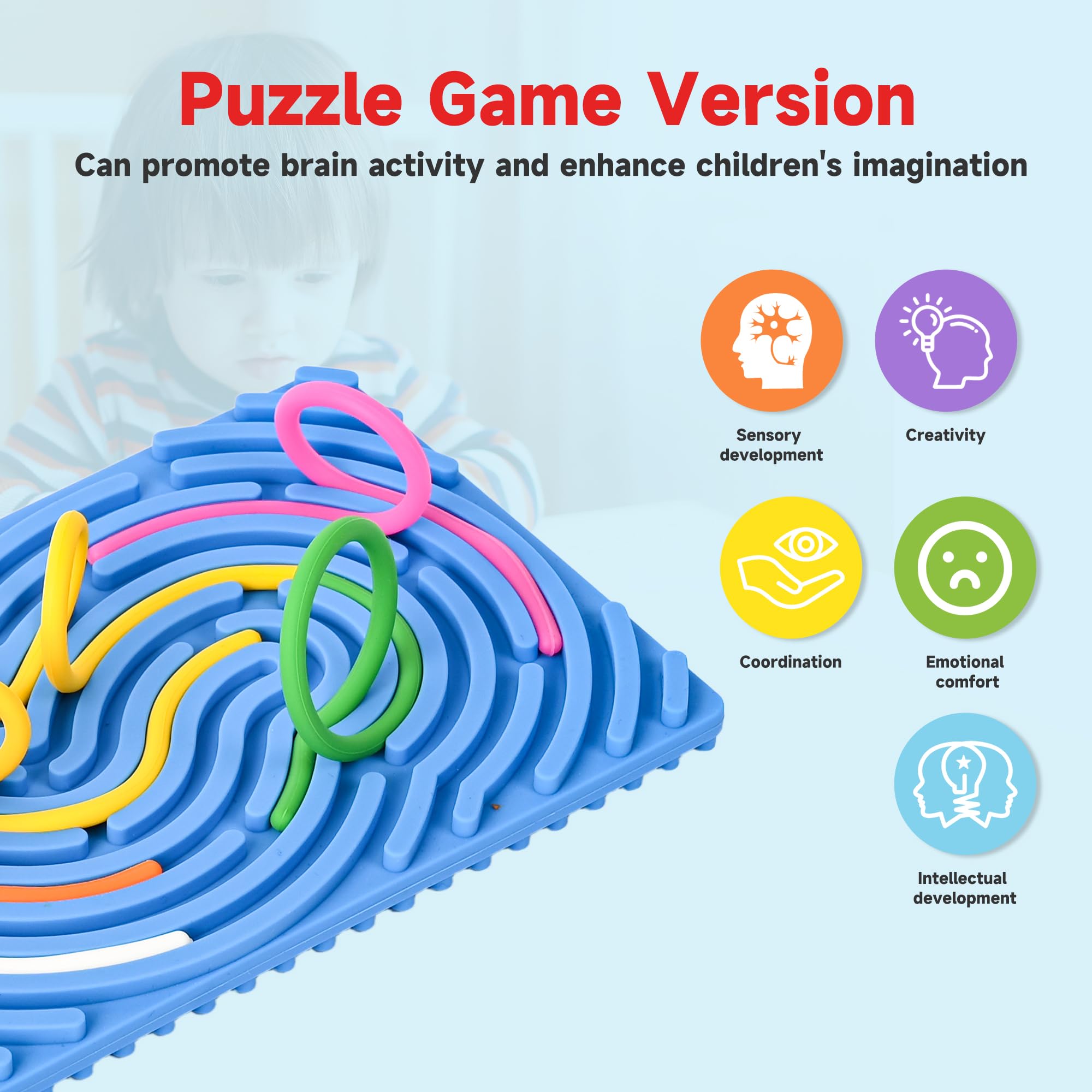 Cruleen sensory board designed for autism and ADHD use cases