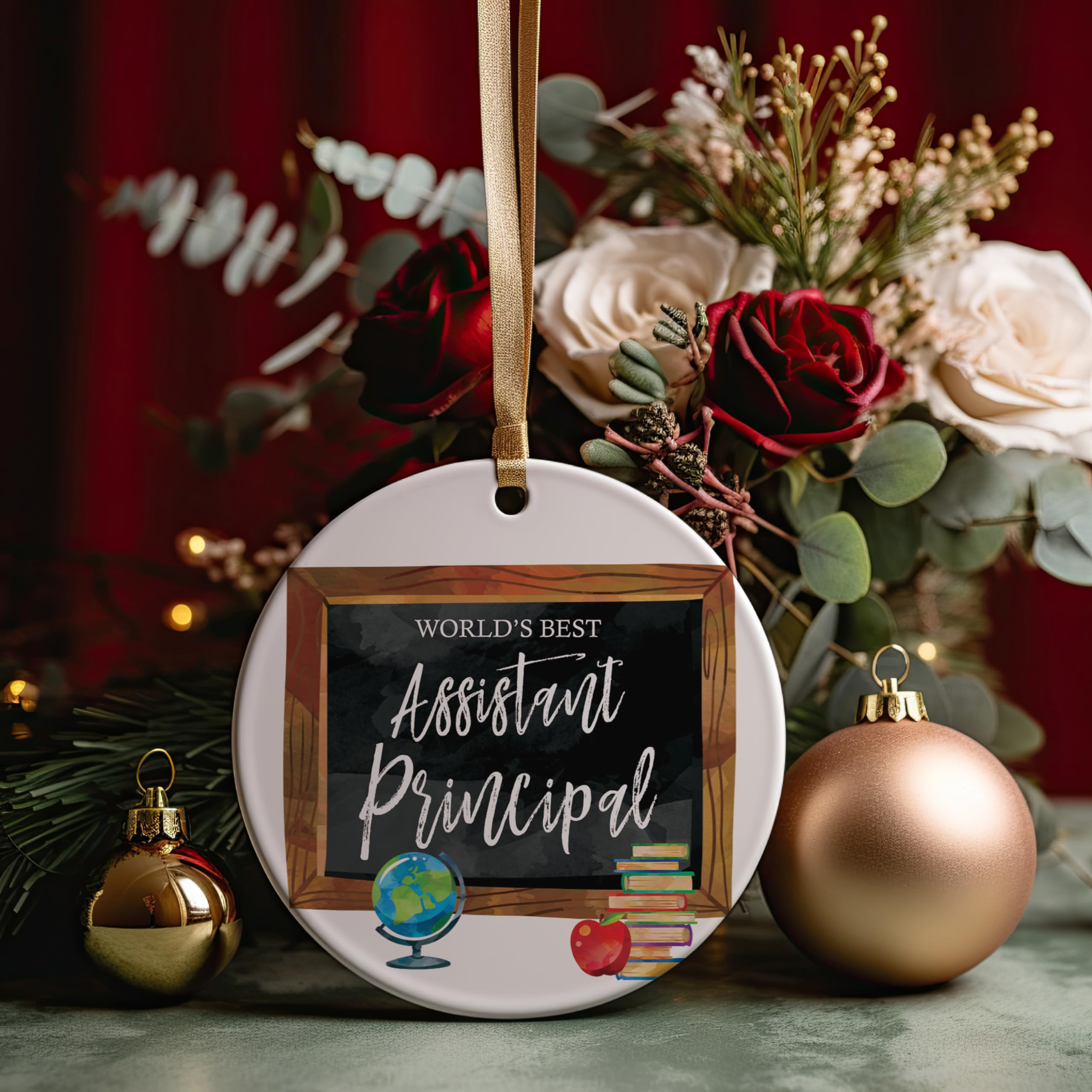 coordinating gift box included with ornament packaging included