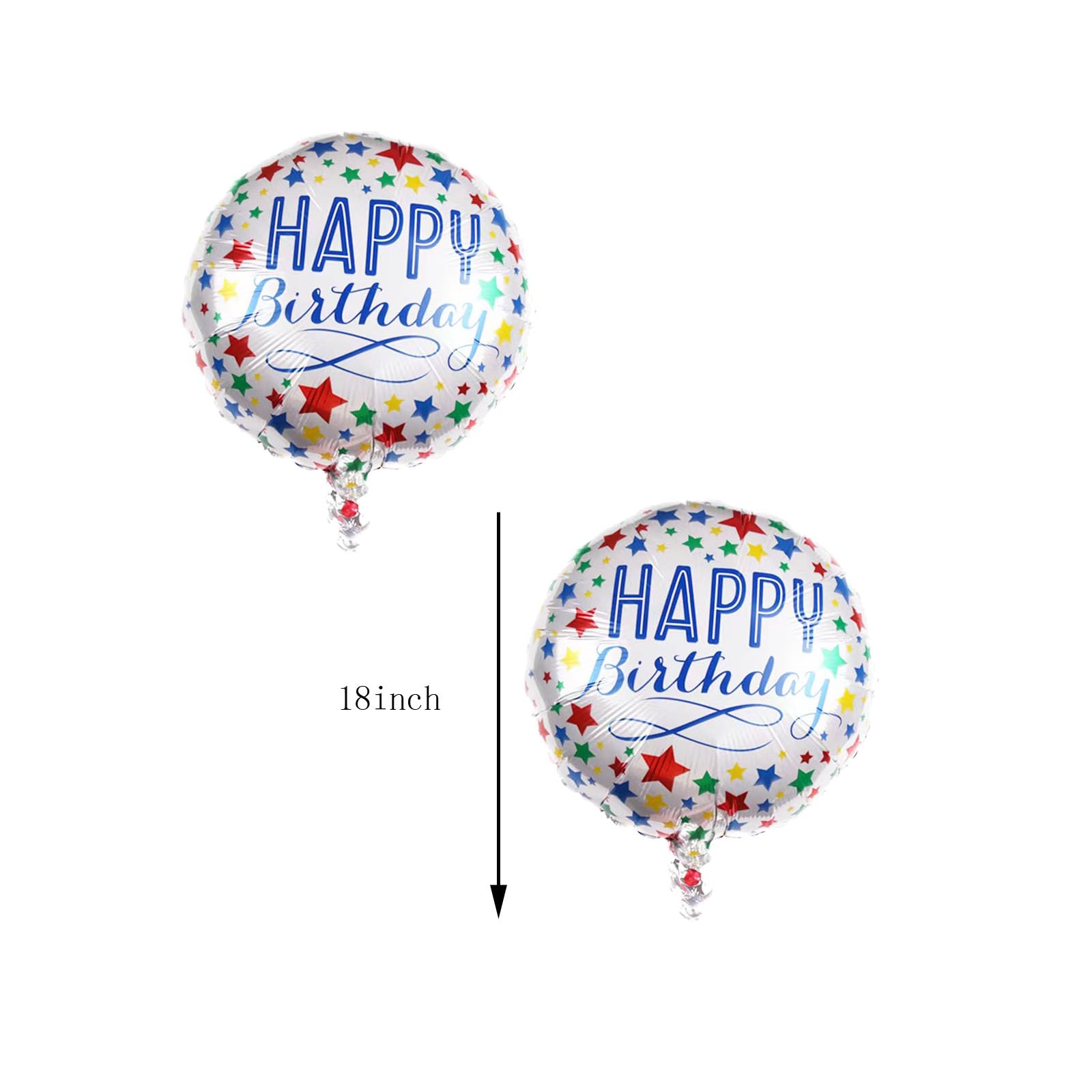 Mylar foil balloons for kids and adults birthday celebrations