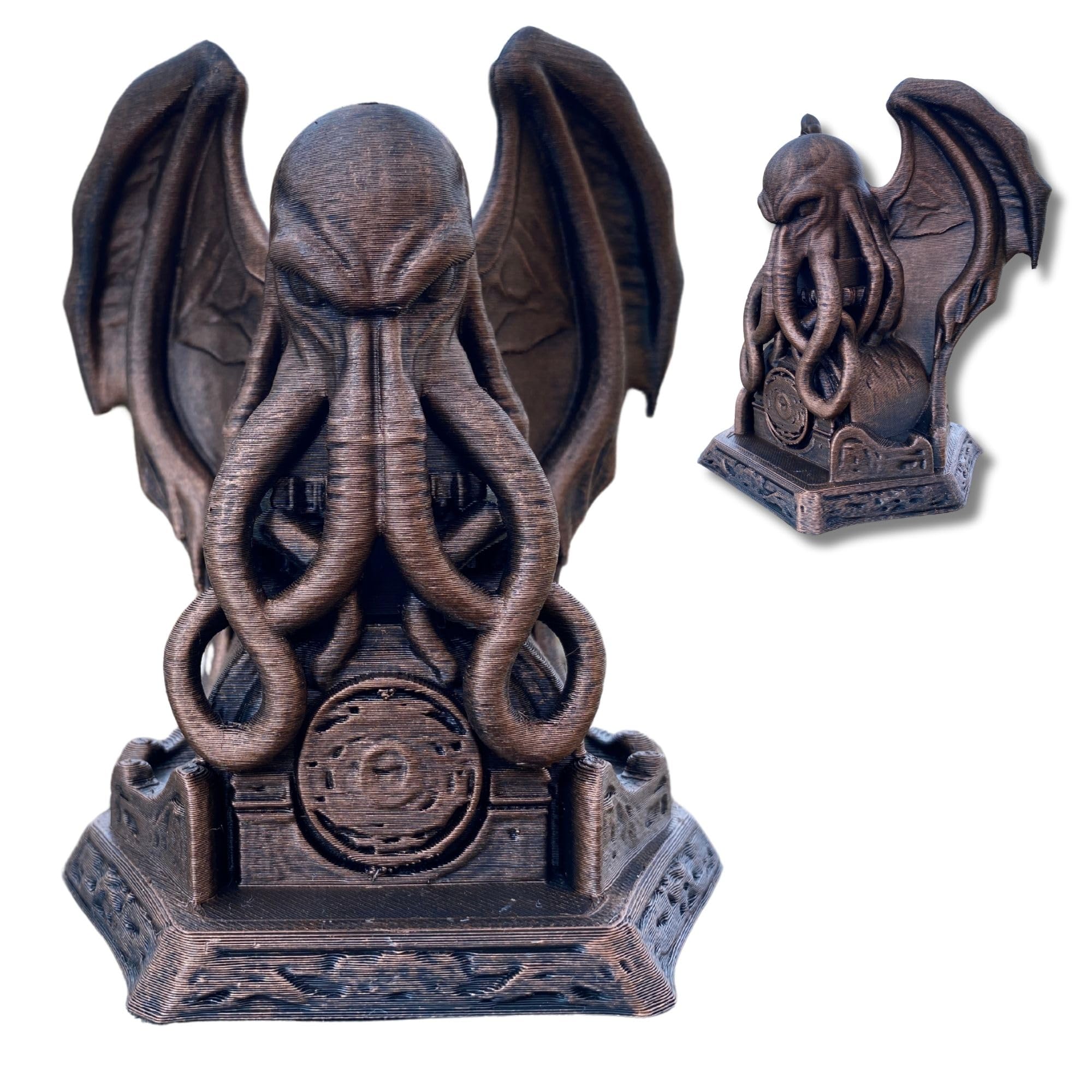 Cthulhu Eldritch Horror Figurine hand-painted close-up