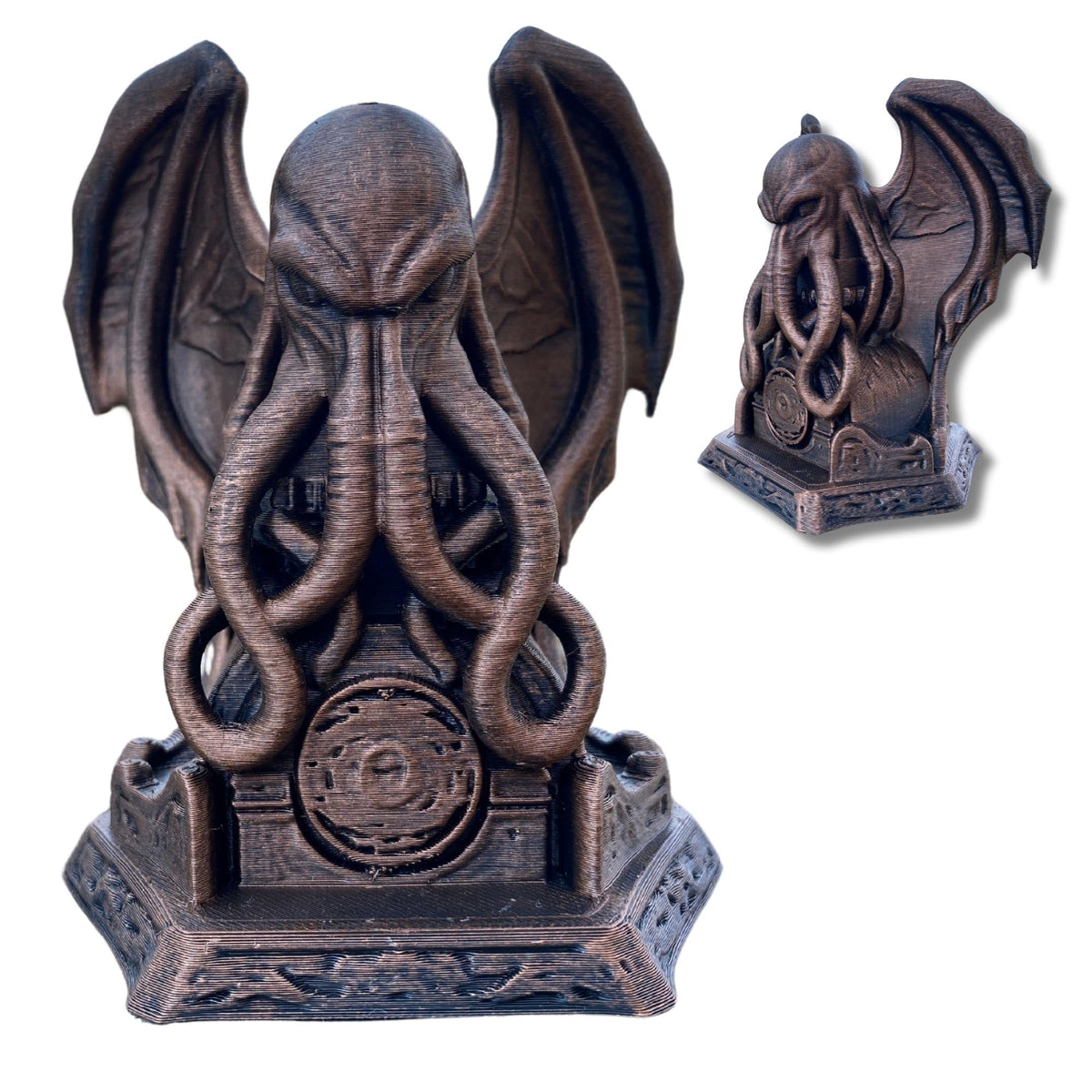 Cthulhu Eldritch Horror Figurine hand-painted close-up