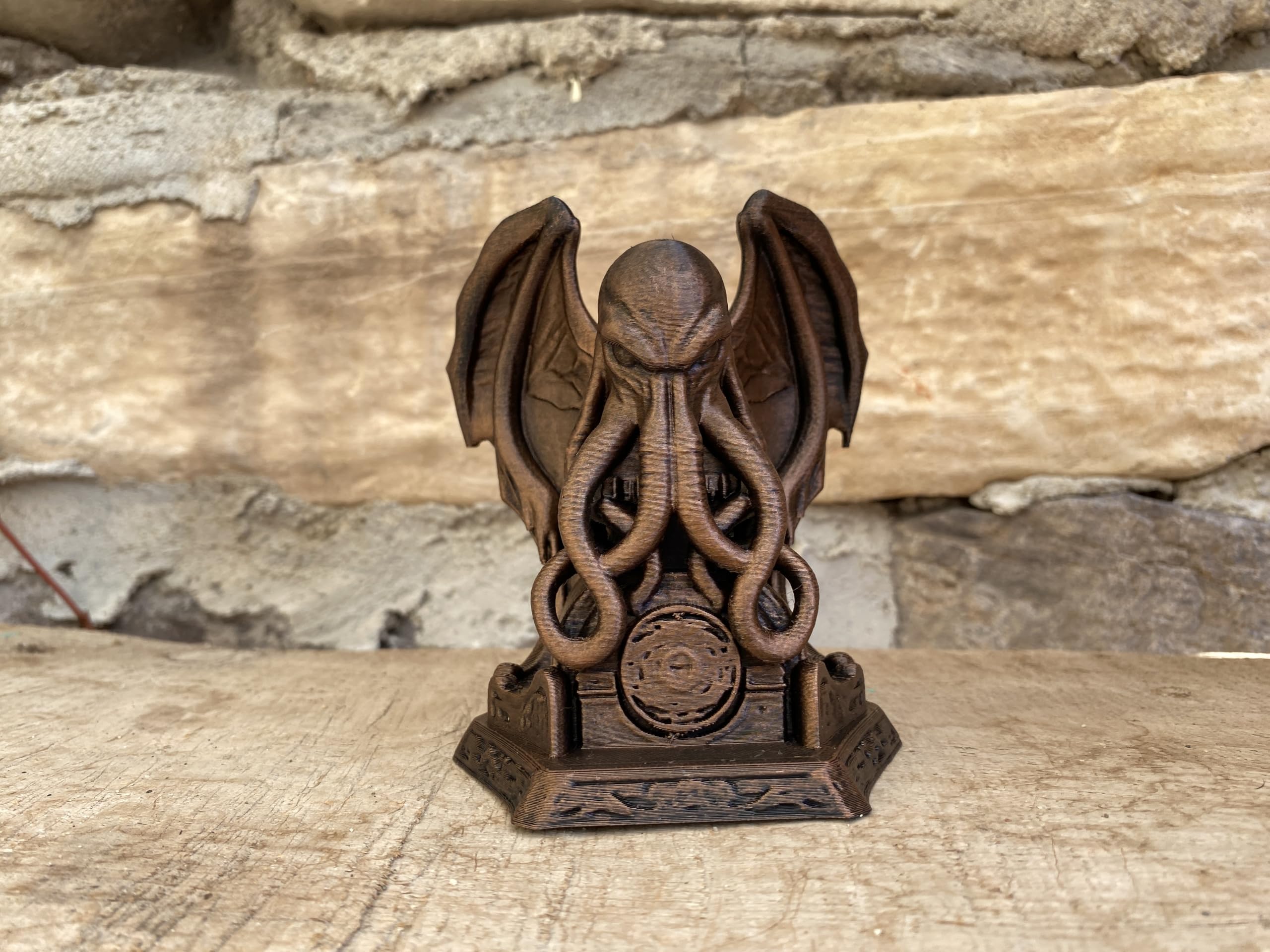 Cthulhu mythos figurine hand-painted detailing