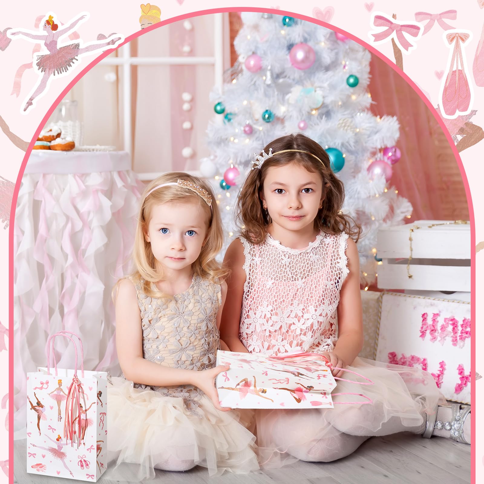 Quality paper party favor bags ready to hold treats