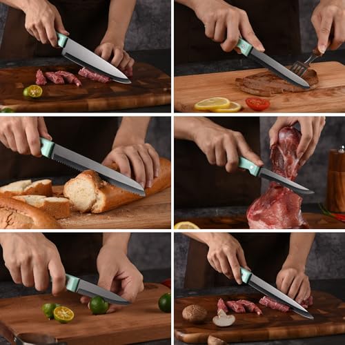 Elegant metal block stores CuCut knives