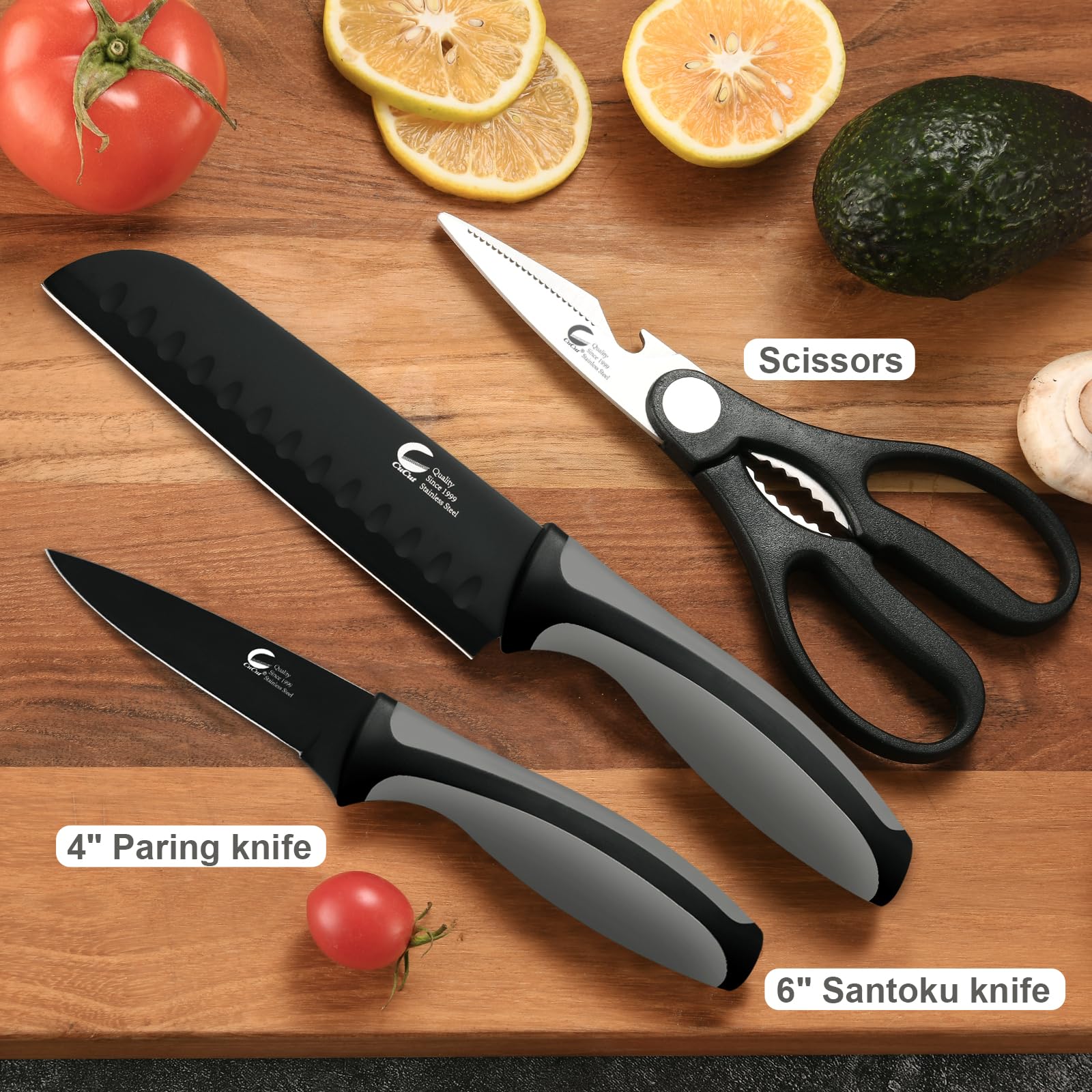 420J2 stainless steel blades CuCut set close up