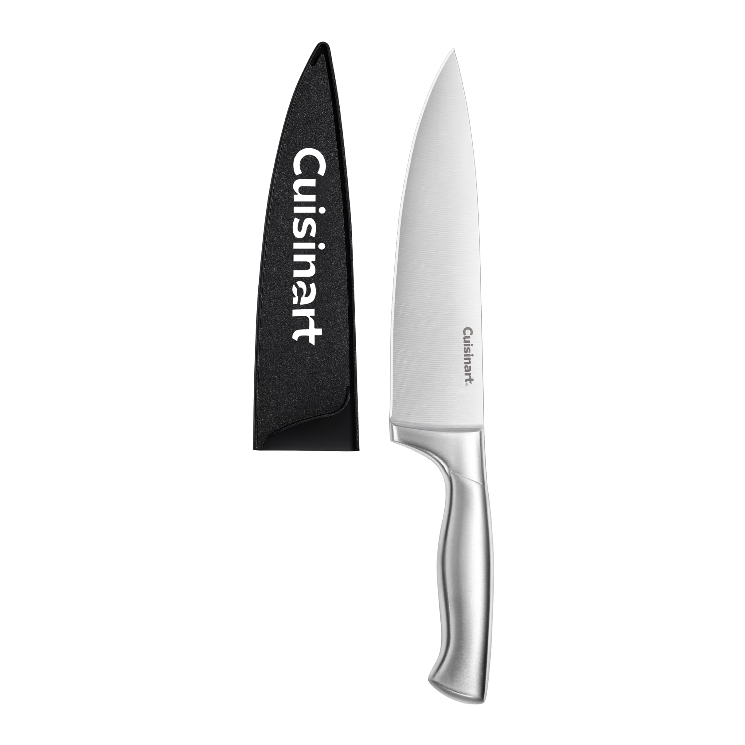 Cuisinart 8 inch stainless steel chef's knife with blade guard Graphix Collection