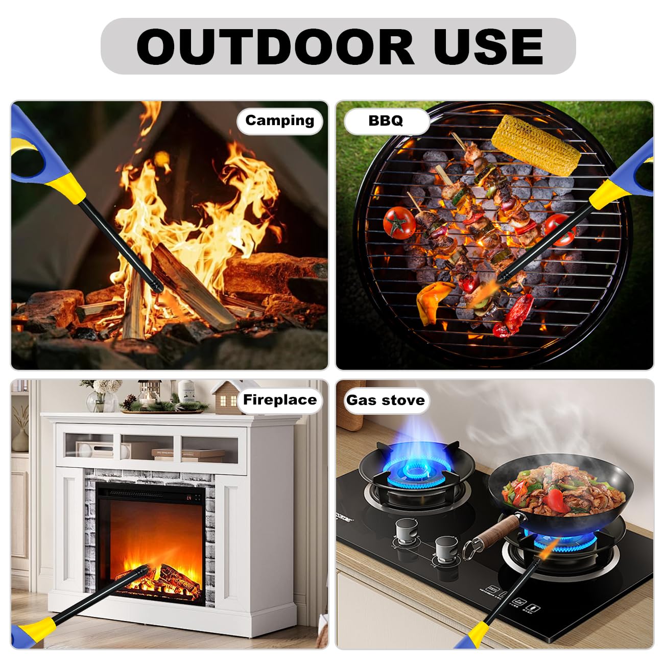 culinary lighter suitable for caramelizing and grilling