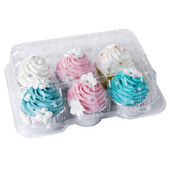 Cupcake boxes dimensions 9.4 by 6.75 by 4 inches