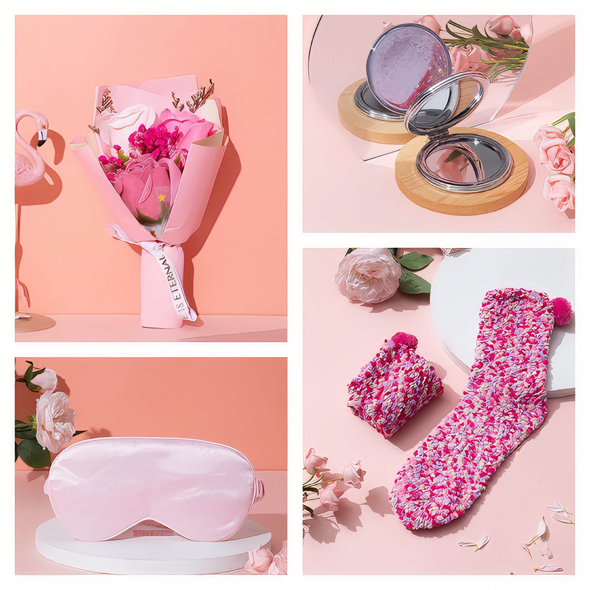 Cupcake Socks included in Unique Gifts Basket for Women