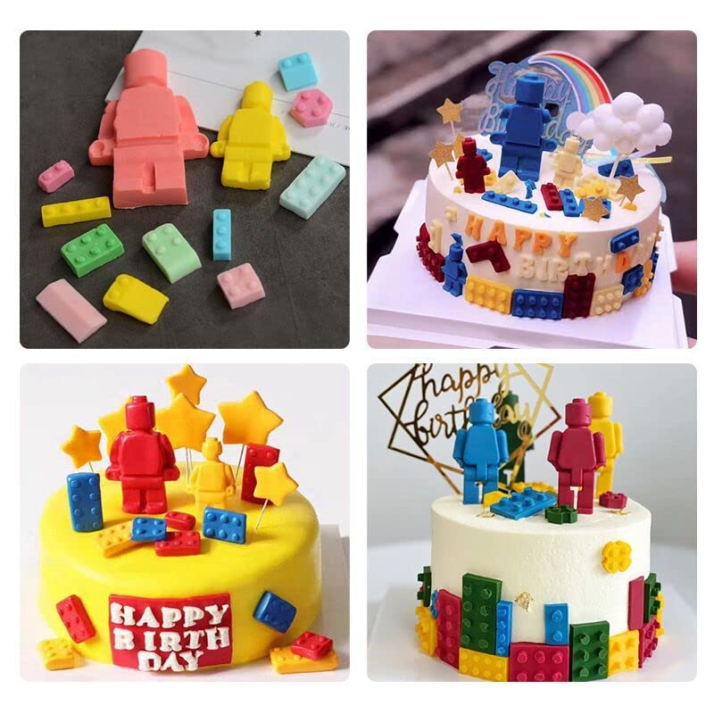 Cupcake topper cake border decor silicone moulds by Guratapa