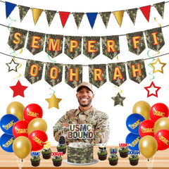 cupcake toppers for veterans party themed decor