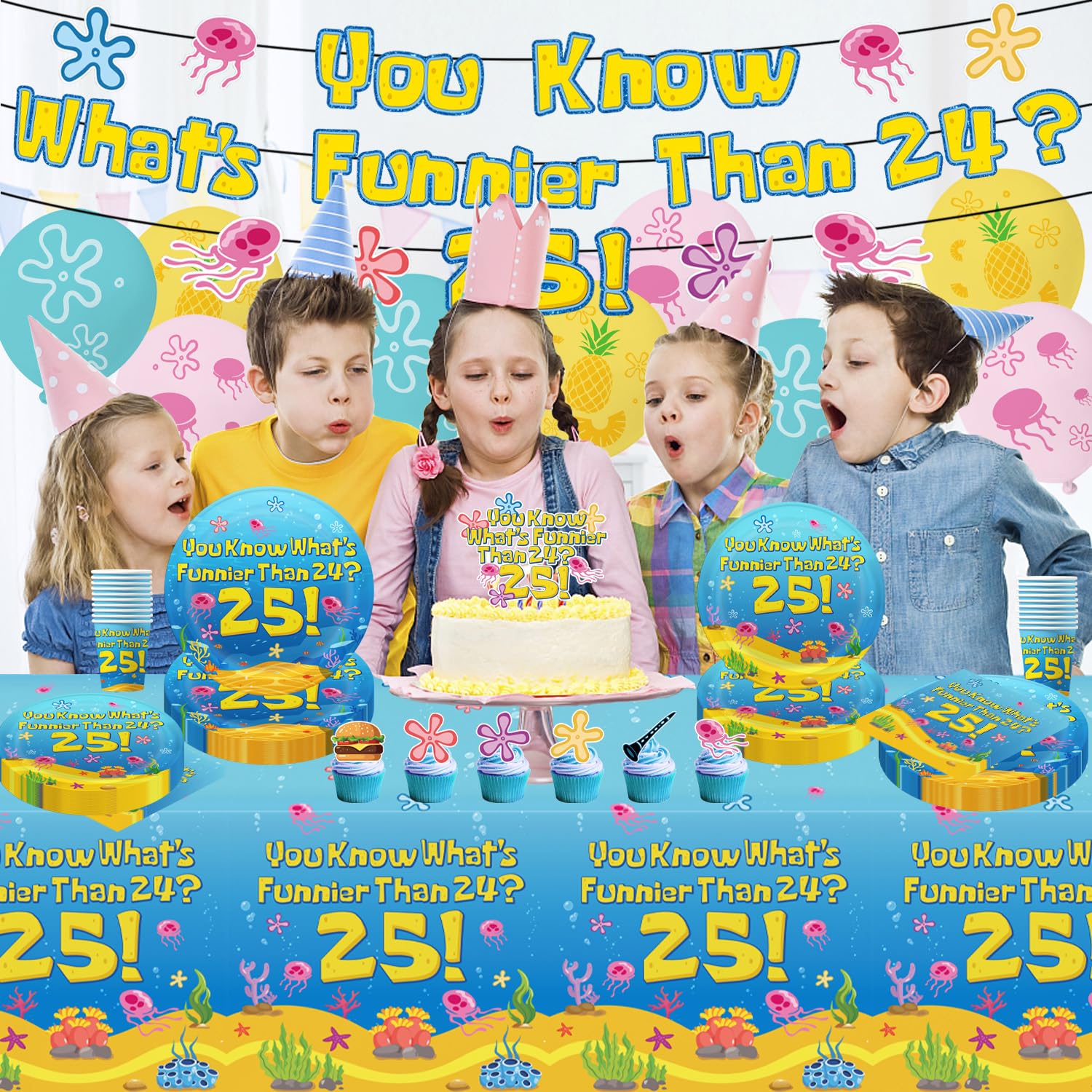 108x54 inch waterproof tablecloth blue ocean theme