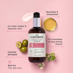 Leave in conditioner for curly hair by Curlsmith packaging