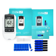 CURO-L7 professional grade blood cholesterol testing device
