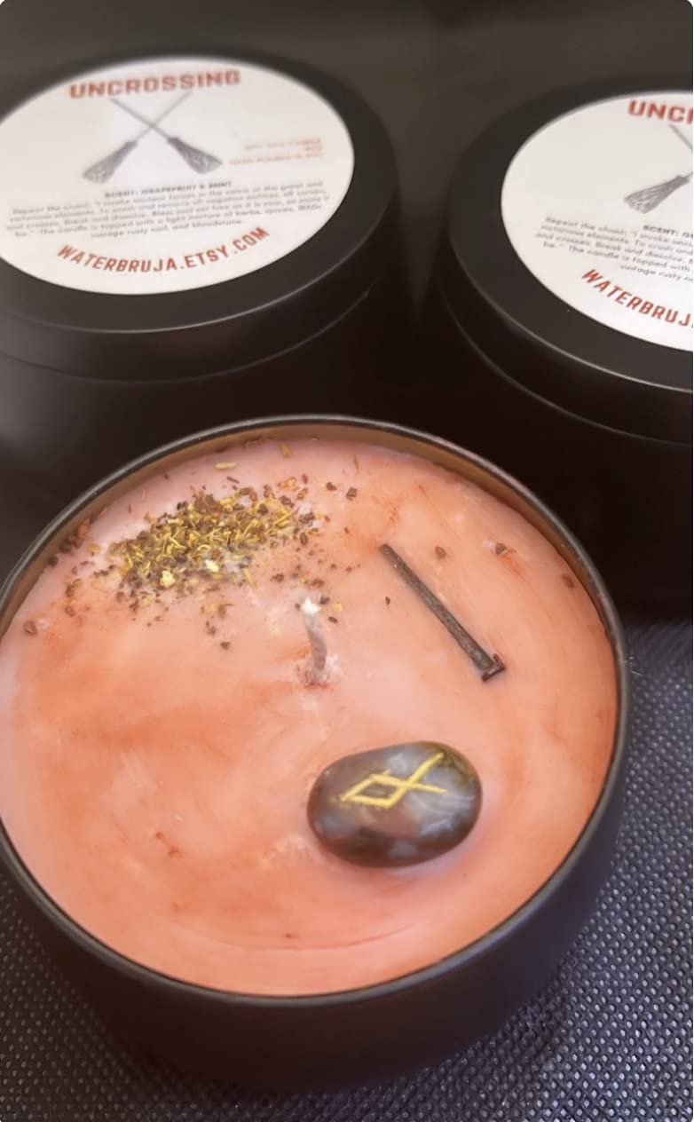 Road opener candle branding and packaging