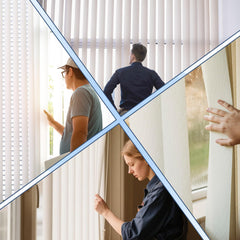 High quality PVC material for blinds UV resistant and easy to clean