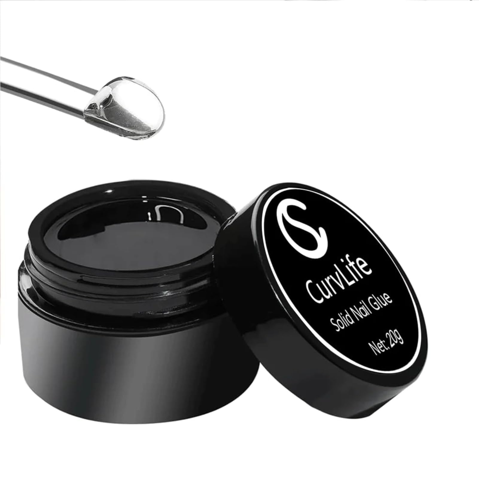 Curvlife Soft Gel Solid Nail Glue-15g bottle for press on nails
