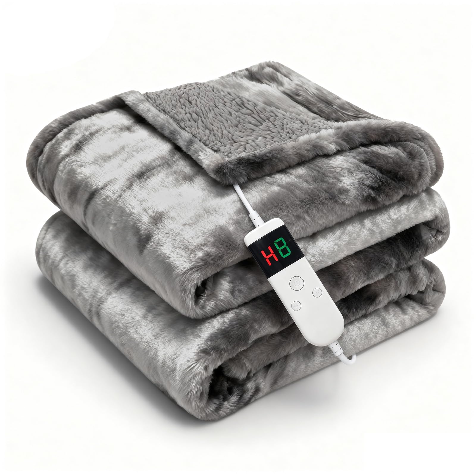 Cushious Electric Heated Blanket Throw product front view