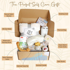 Custom 10pcs care package with greeting card