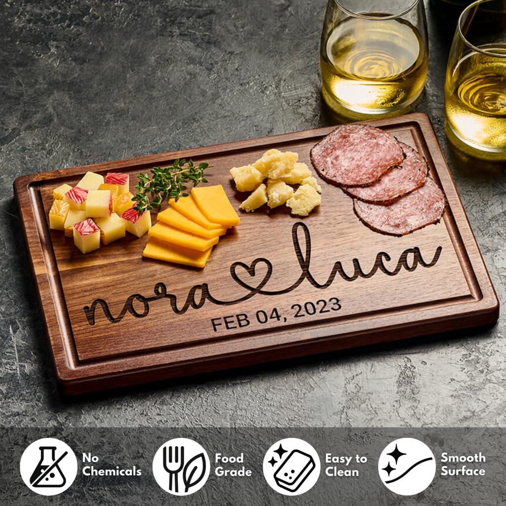 Custom Anniversary Wooden Gifts durable wooden board