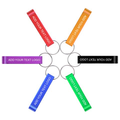 Bottle opener keychain text logo customization