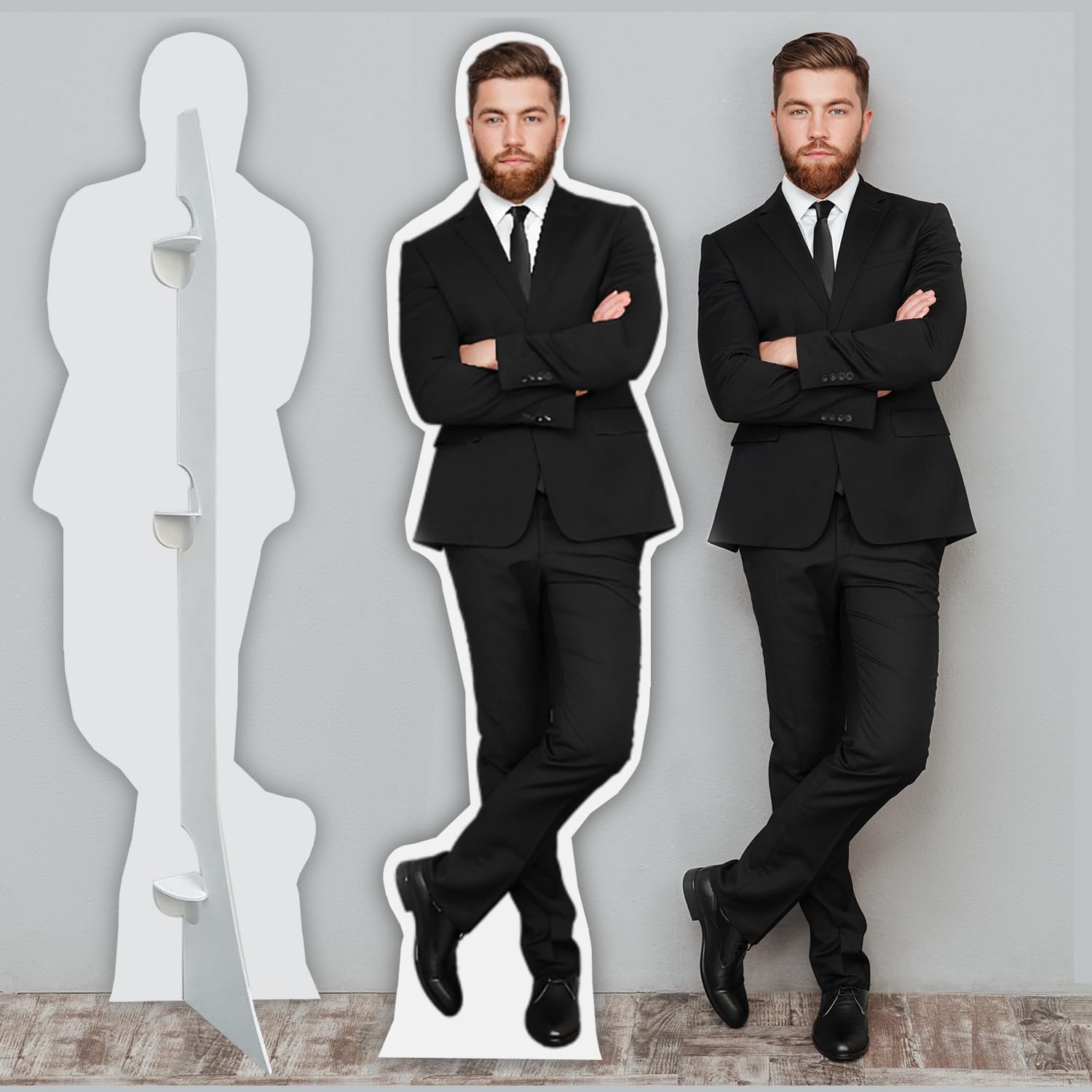 Custom celebrity cutout option with high resolution print