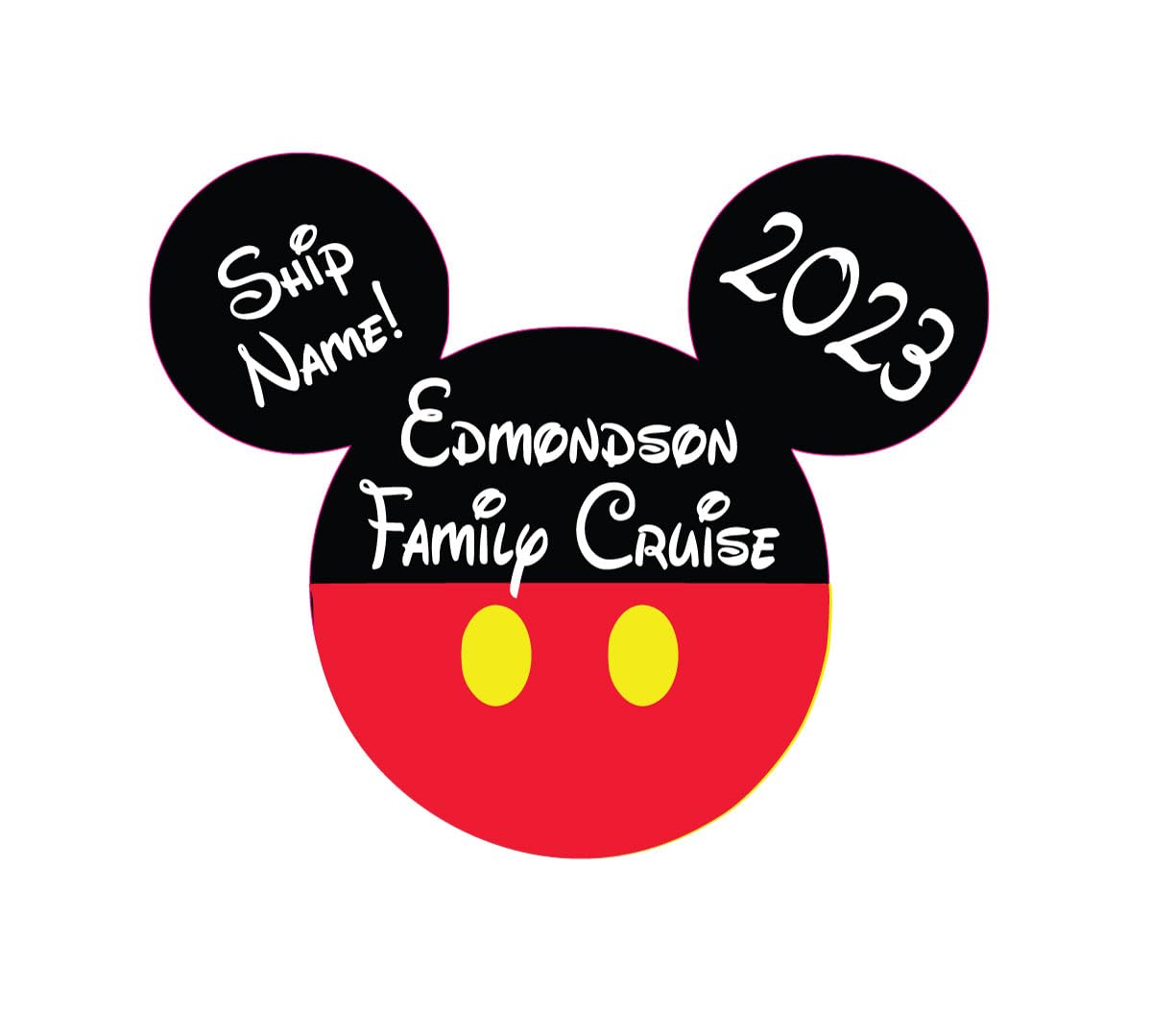 Custom Cruise Magnet large door sign product image