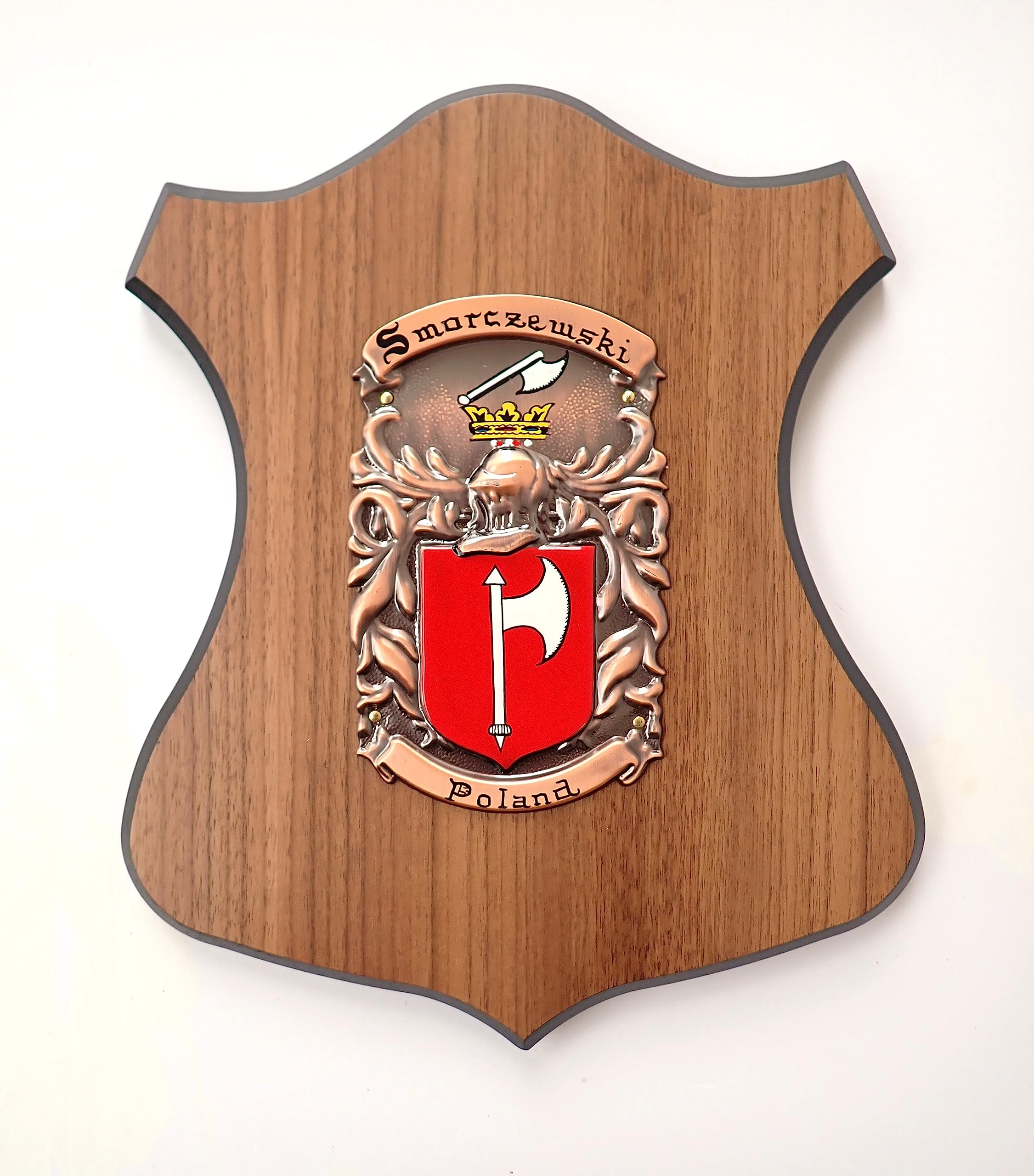 Custom crest crafted for you with research-based arms