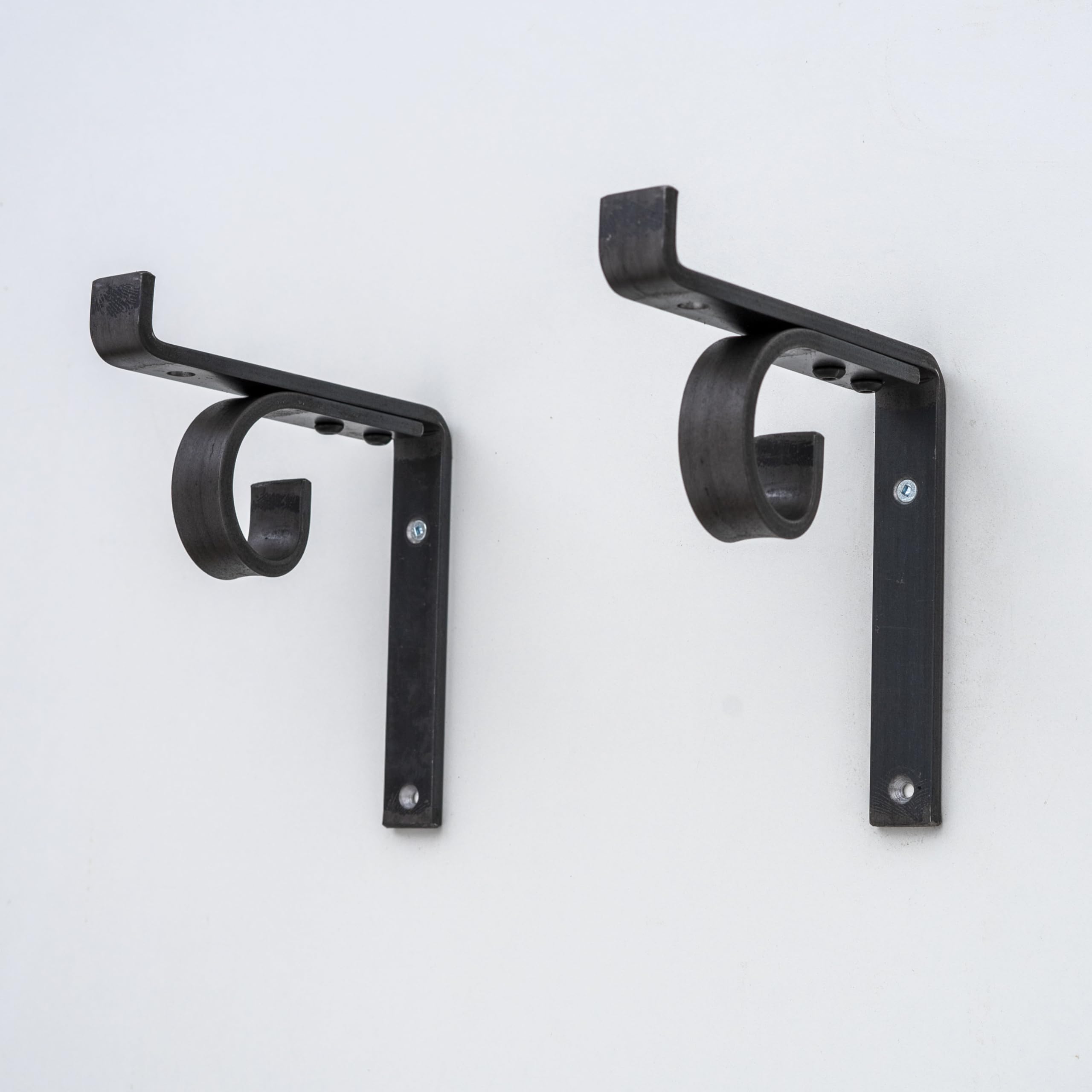 Brackets only listing curtain rod holder
