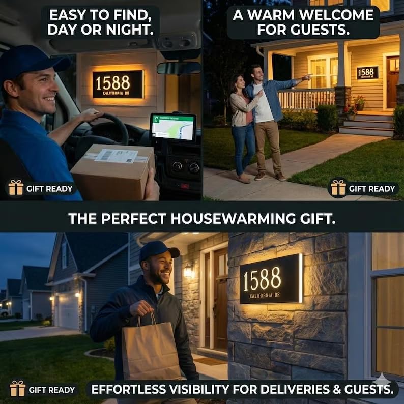 Solar panel powered doorplate for energy efficient lighting