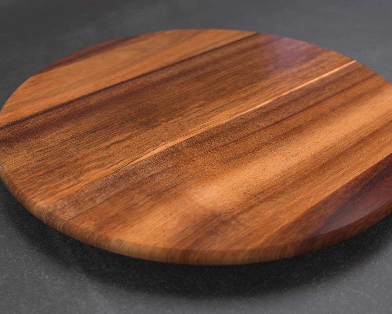 Couple names bottom engraving for Custom Lazy Susan