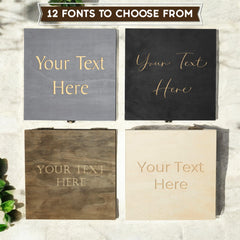 Keepsake box for photos and jewelry with rustic charm