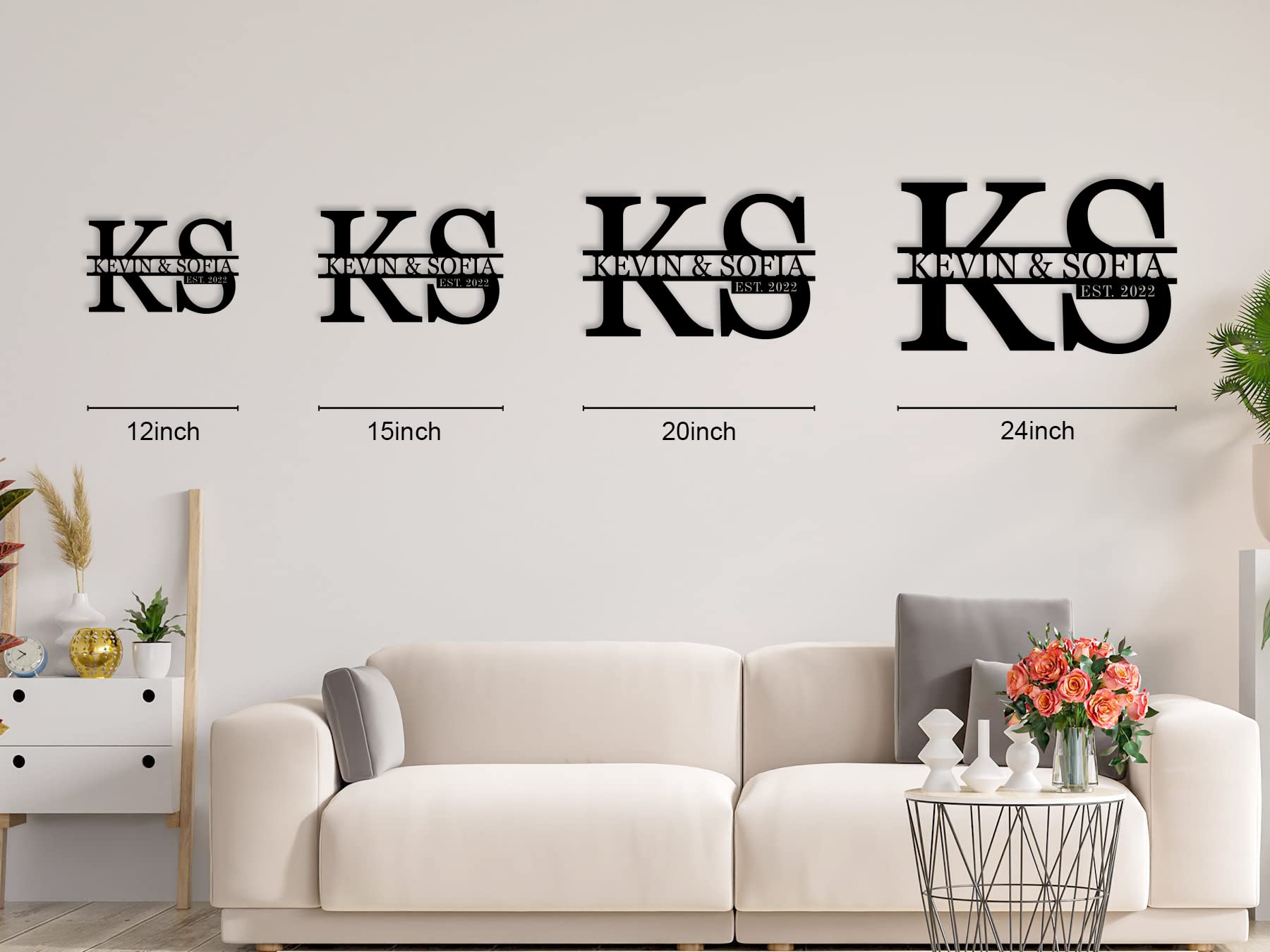 Wall mounting holes and screws included