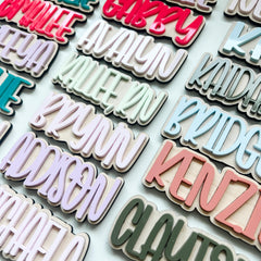 Imaginate custom name magnet for locker 3.5W by 1.5H