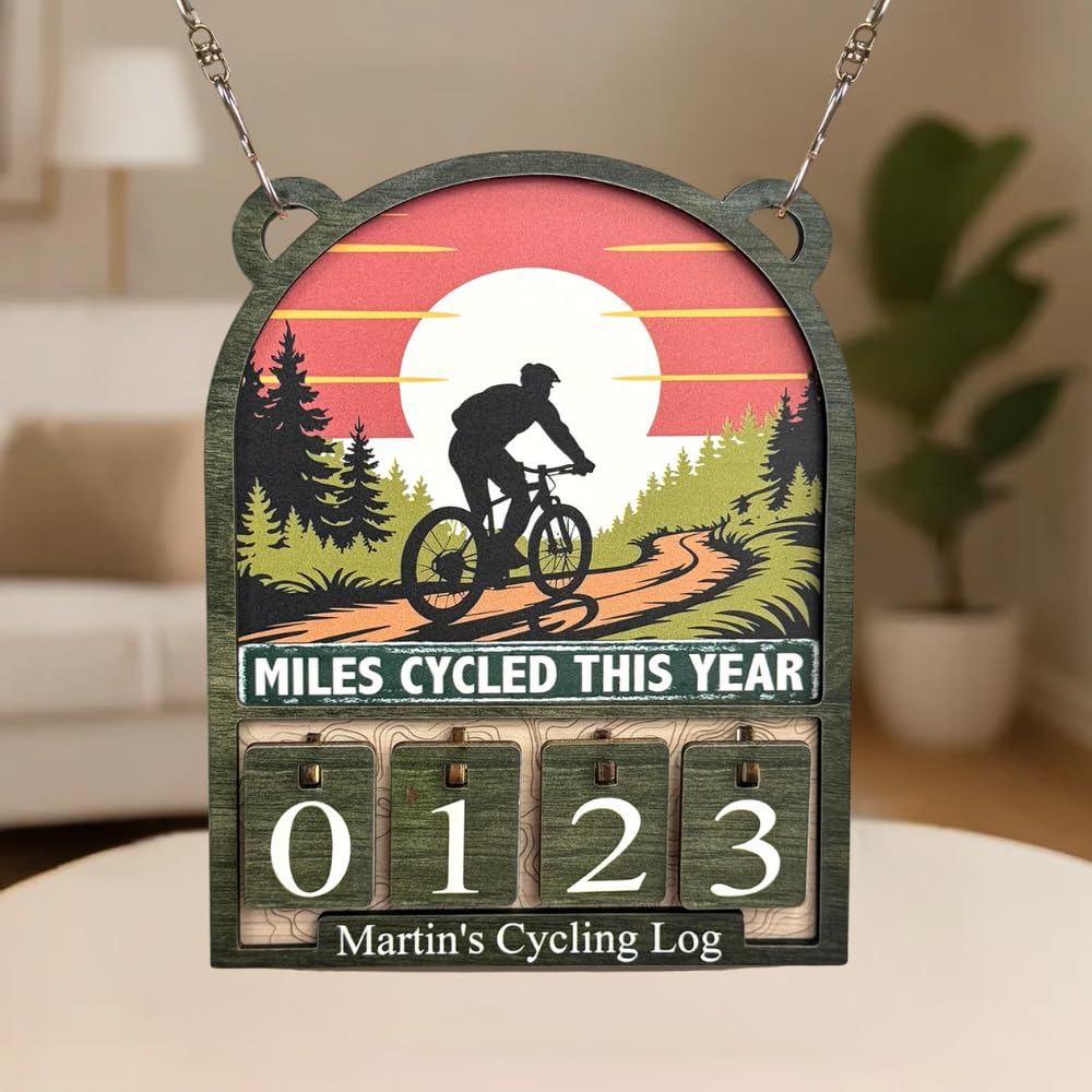 Sign showing custom name and adjustable number sets 1-4