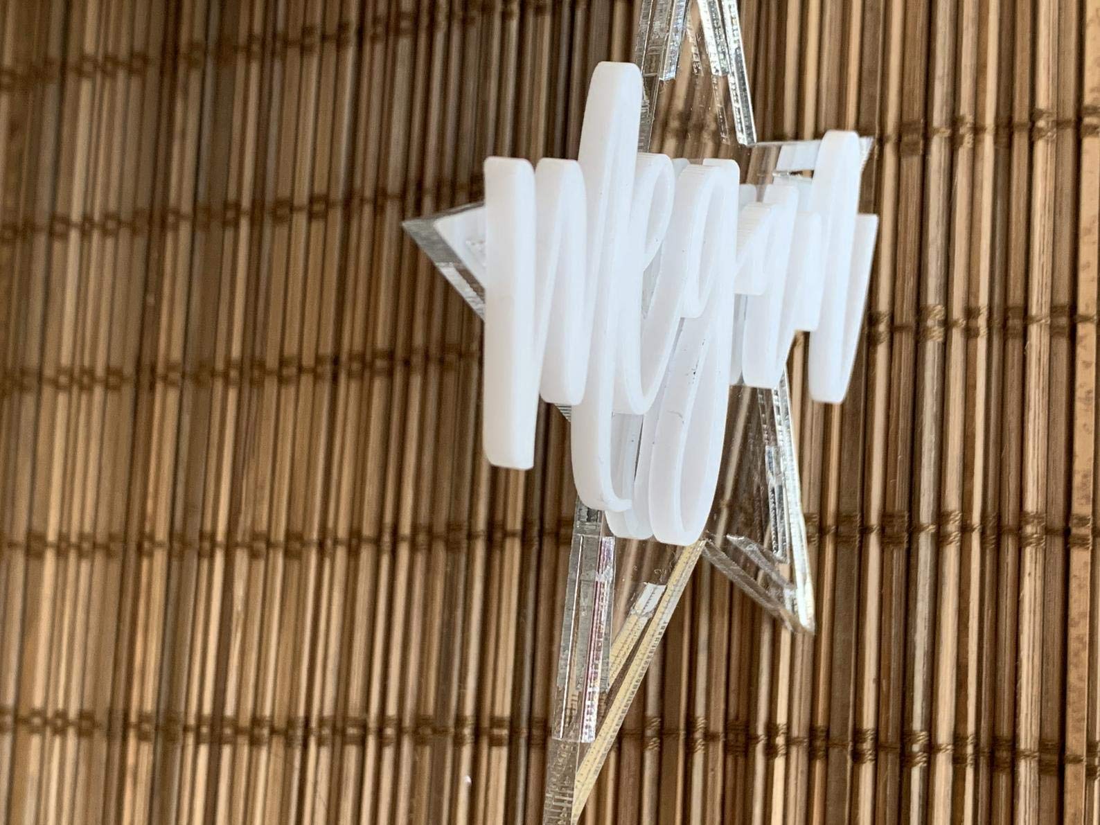 Gift ready personalized name ornament for family