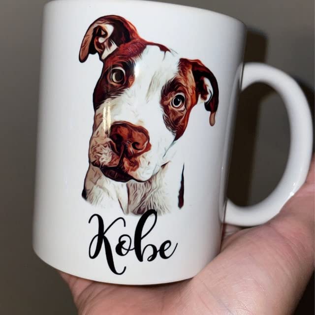 Custom Pet Mug 11oz double sided print