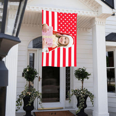 Custom Pink America Flag 4x6 ft size image