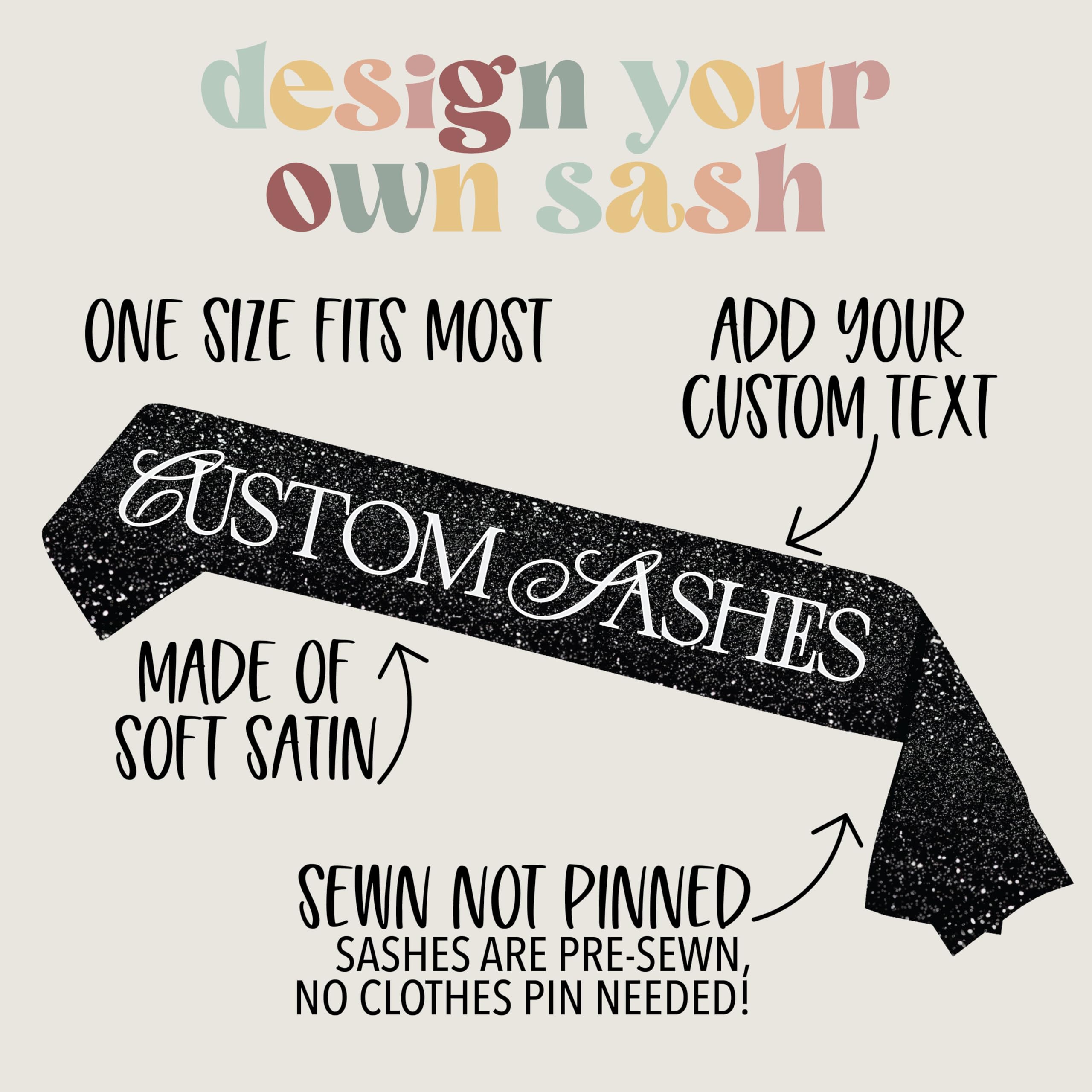 Birthday queen sash for celebration