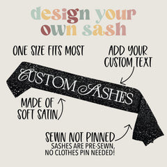 Birthday queen sash for celebration