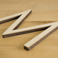 Custom wooden name letters sign for nursery and kids room